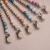 "Emma" Personalised Teething Ring - Zao & Co handmade baby gift