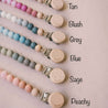 "Paris" personalised Engraved Dummy Clip - Zao & Co