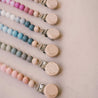 "Paris" personalised Engraved Dummy Clip - Zao & Co