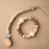 Teething set gift box | dummy clip + teether + feeder + case