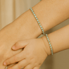 Woman Gemstone / Birthstone BRACELET - Zao & Co handmade baby gift