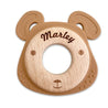 "Animals" Engraved Teether - Zao & Co