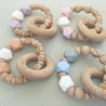 "Anna" Personalised Teething Ring - Zao & Co