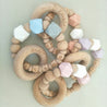 "Anna" Personalised Teething Ring - Zao & Co