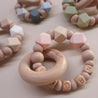 "Anna" Personalised Teething Ring - Zao & Co