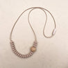 Asymmetric silicone necklace - Zao & Co