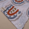 Double Gauze Bibs 100% Organic Cotton - Round - Zao & Co