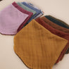 Double Gauze Bibs 100% Organic Cotton - Round - Zao & Co
