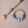 "Emma" Personalised Dummy Clip & Teether Set - Zao & Co