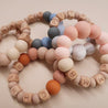 "Emma" Personalised Dummy Clip & Teether Set - Zao & Co