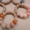 "Emma" Personalised Teething Ring - Zao & Co