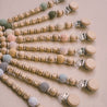 "Lily" Personalised Dummy Clip - Zao & Co