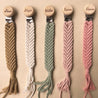 "London" Engraved Macrame Dummy Clip - Zao & Co
