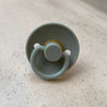 Pacifier natural latex nipple Dummy holder Zao & Co Green 