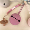 Silicone pacifier case Dummy holder Zao & Co Blush 